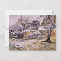 Pissarro - Neve em Montfoucault