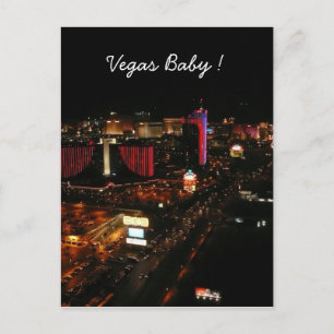Cartão Postal pista de bebê de Las Vegas