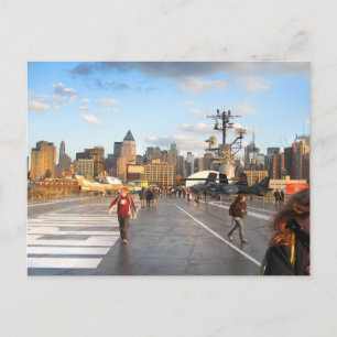 Cartão Postal Pista de Voo Intrepid da USS