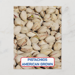 Cartão Postal Pistácios, American Grown