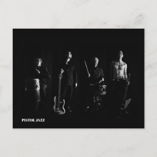 CARTÃO POSTAL PISTOL JAZZ