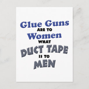 Cartão Postal Pistolas de Cola