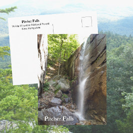 Cartão Postal Pitcher Falls White Mountains New Hampshire Photo