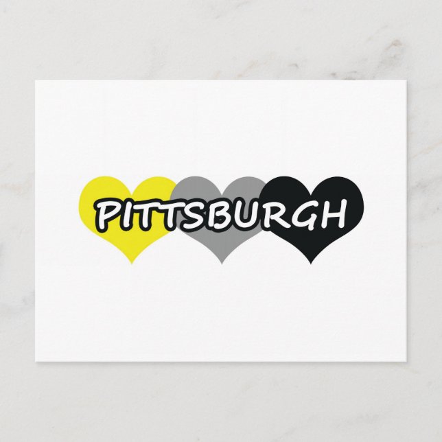 Cartão Postal Pittsburgh (Frente)