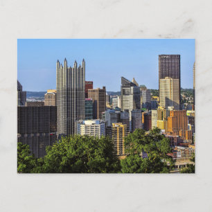 Cartão Postal Pittsburgh City Pensilvânia