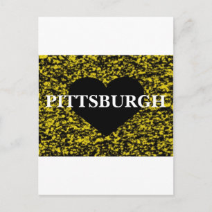 Cartão Postal Pittsburgh Heart