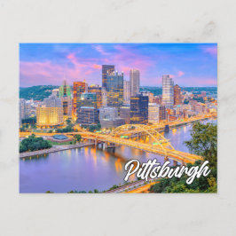 Cartão Postal Pittsburgh, Pensilvânia, Estados Unidos