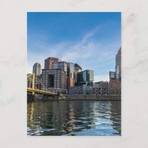 Cartão Postal Pittsburgh Skyline