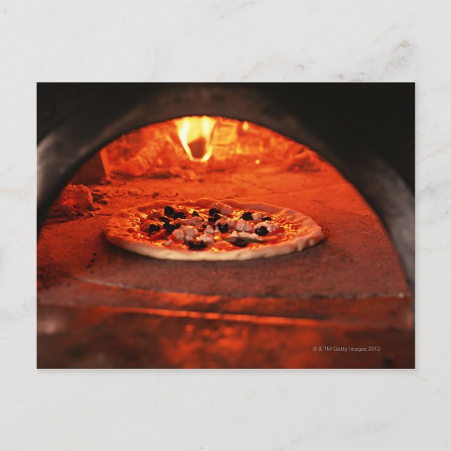 Cartão Postal Pizza (Frente)