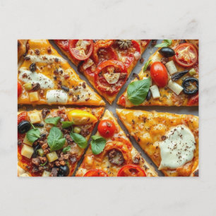 Cartão Postal Pizza