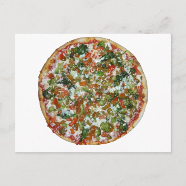 Cartão Postal pizza (Frente)
