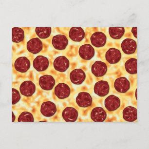 Cartão Postal Pizza Pepperoni