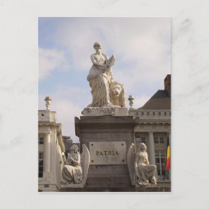 Cartão postal Pl. de Brouckere, Bruxelles, Bruxela
