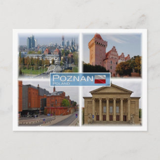 Cartão Postal PL Polônia - Poznan -