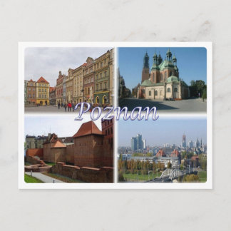 Cartão Postal PL Polônia - Poznan - Polska -