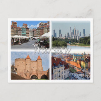 Cartão Postal PL Polônia - Varsóvia Varsóvia -