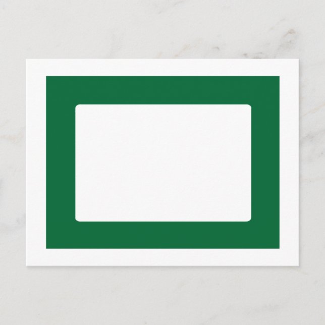 Cartão Postal Placa 7X5 com Dentro redondo que contém transp Gre (Frente)