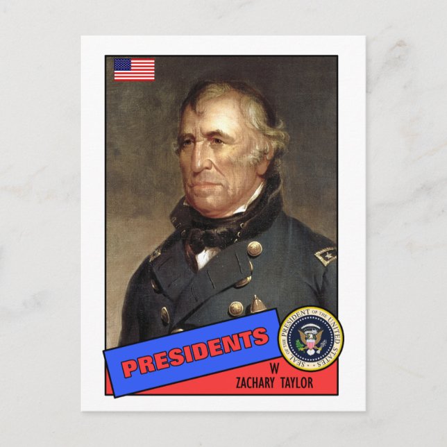 Cartão Postal Placa de baseball Zachary Taylor (Frente)