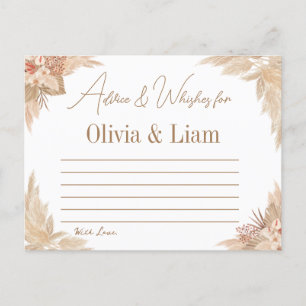 Cartão Postal Placa de Chá de panela de Conselhos e Desejos de G