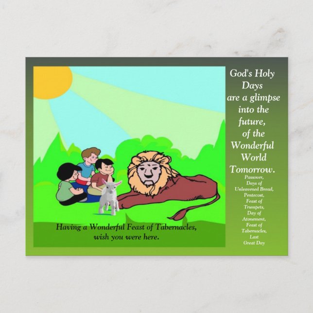 Cartão Postal Placa de classificação de banquete (Frente)