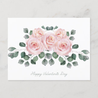 Cartão Postal Placa de dia de os namorados "Feliz dia de os namo