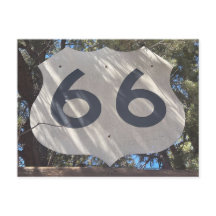 Placa de Escudo da Rota 66