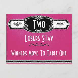 Cartão Postal Placa de Mesa Bunco de Arte Vintage nº 2