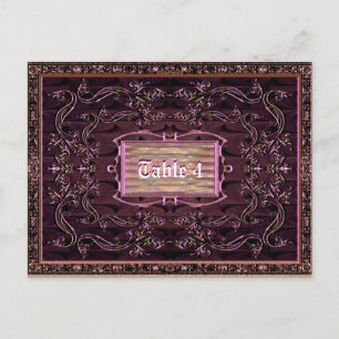 Cartão Postal Placa de Mesa Triomphe L Liza