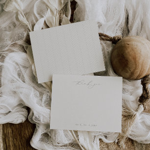 Cartão Postal Placa de Nota do Obrigado Verde Sage HARMONY