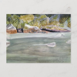 CARTÃO POSTAL PLACA DE POSTO DA CIDADE NEVADA