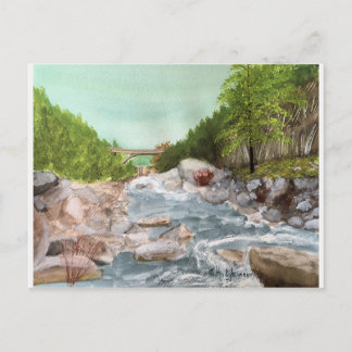 CARTÃO POSTAL PLACA DE POSTO DA CIDADE NEVADA