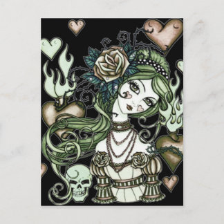 Cartão Postal Placa de Posto de Coração Sagrada