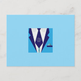 Cartão Postal Placa de Posto de Dia de os pais Feliz