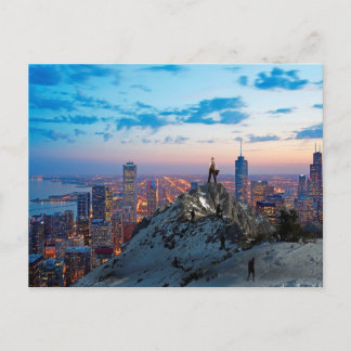 Cartão Postal Placa de Posto de Duro de Trabalho para Êxito