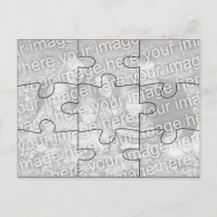 Placa de Posto de Foto Personalizada "Mock" - 9 un