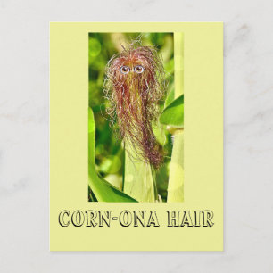 Cartão Postal Placa de Posto de Humor de Cabelo