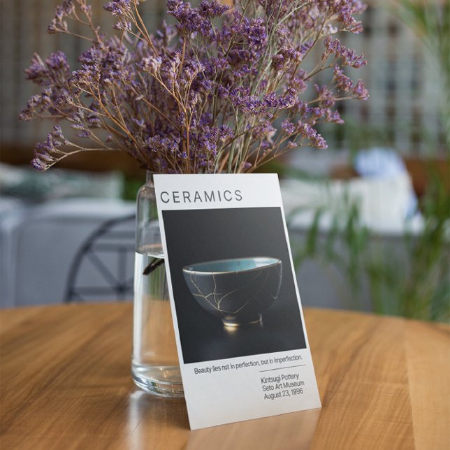 Cartão Postal Placa de Posto de Potência Kintsugi (Criador carregado)