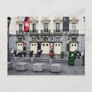 Cartão Postal placa de Posto do pc Artisanware Viagem