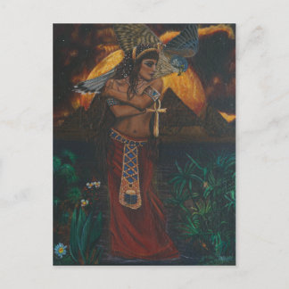 Cartão Postal Placa de Posto Isis