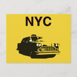 Cartão Postal Placa de Posto NYC