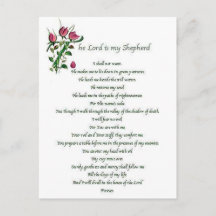 Placa De Posto Psalm 23