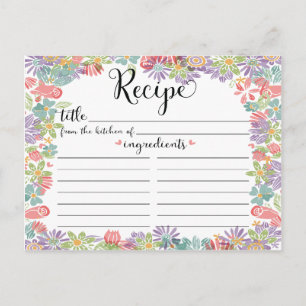 Cartão Postal Placa de recebimento de Chá de panela de quadro f