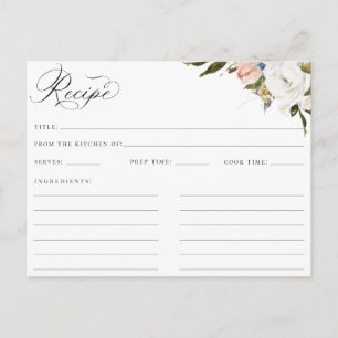 Cartão Postal Placa de Receita Foral Botânica Vintage