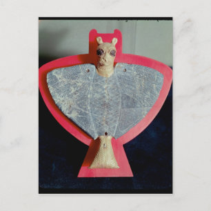 Cartão Postal Placa de rodagem em forma de águia-leão