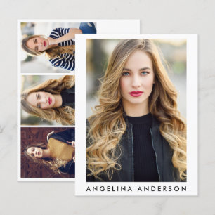 Cartão Postal Placa fotográfica comp do modelo 4 do ator - Taman