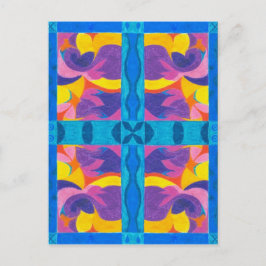 Cartão Postal Placa fruta