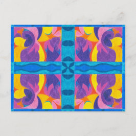 Cartão Postal Placa fruta