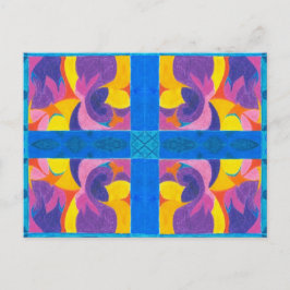 Cartão Postal Placa fruta