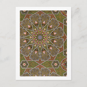 Cartão Postal Placa I de "Studies in Design", c.1874-76 (lito)