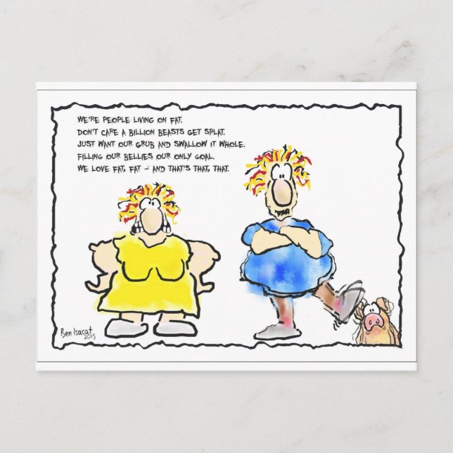 Cartão Postal Placa ponderada (Frente)